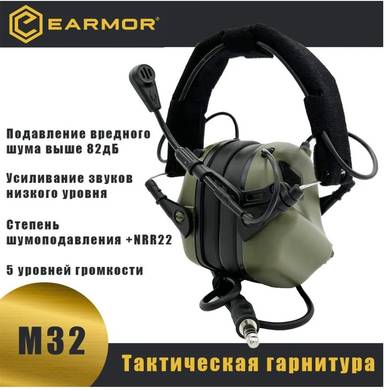 Активные наушники Earmor M32